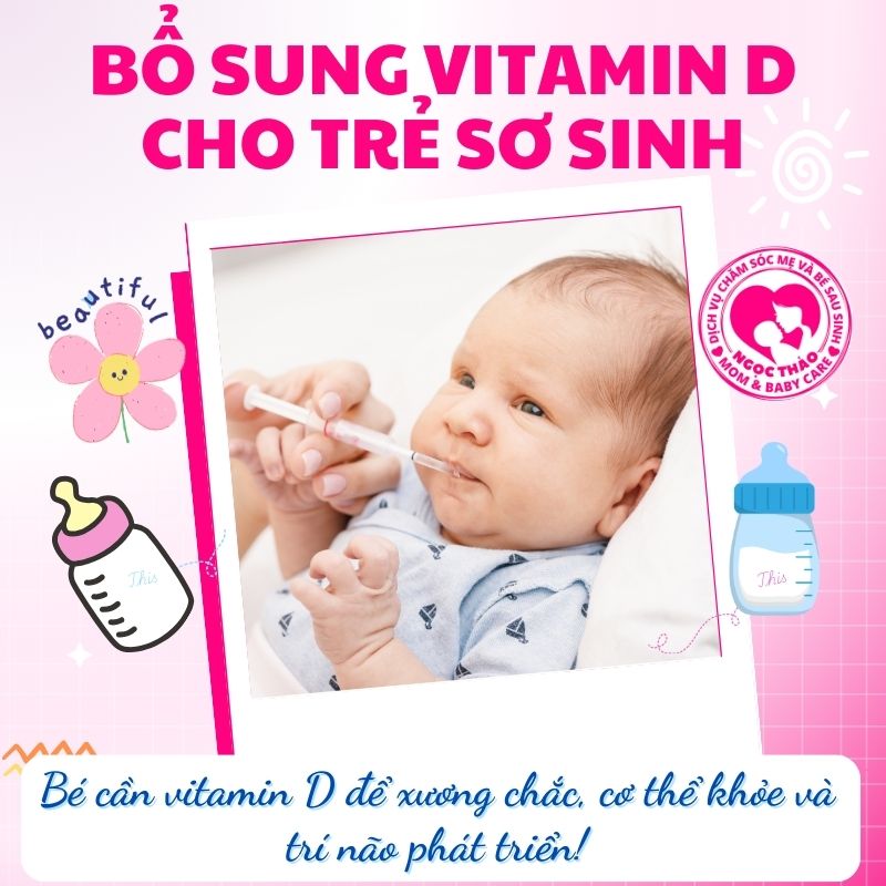 Bé cần vitamin D để xương chắc, cơ thể khỏe và trí não phát triển!